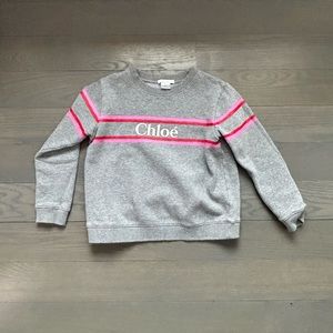 Chloe sweatshirt size 10 girls
